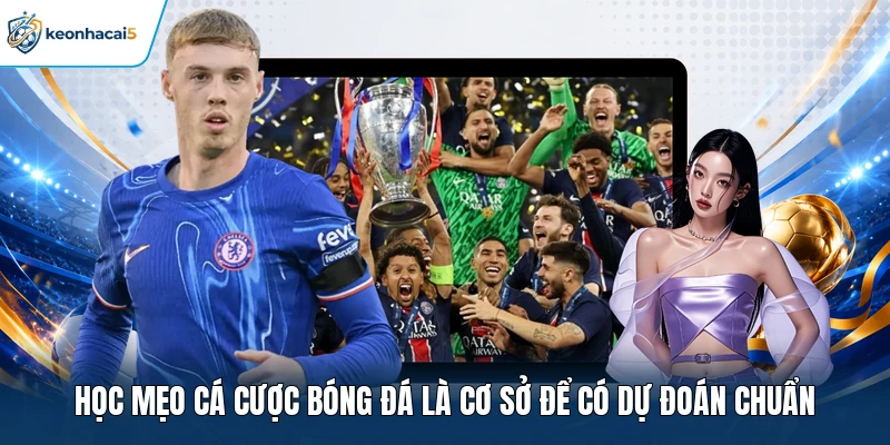 Học mẹo cá cược bóng đá là cơ sở để có dự đoán chuẩn