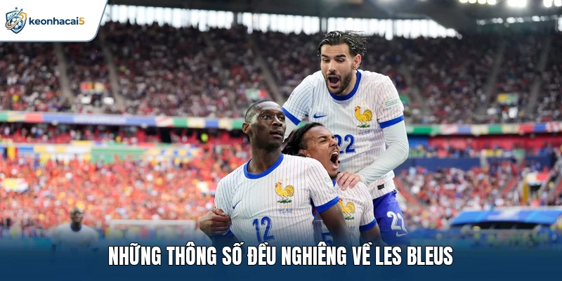 Những thông số đều nghiêng về Les Bleus