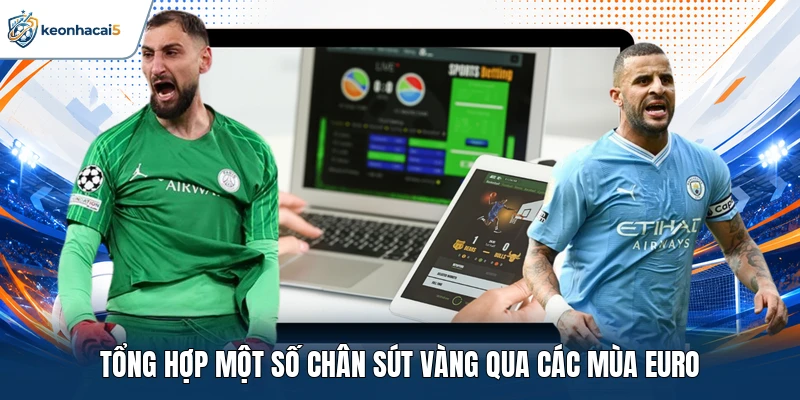 Tổng hợp một số chân sút vàng qua các mùa Euro
