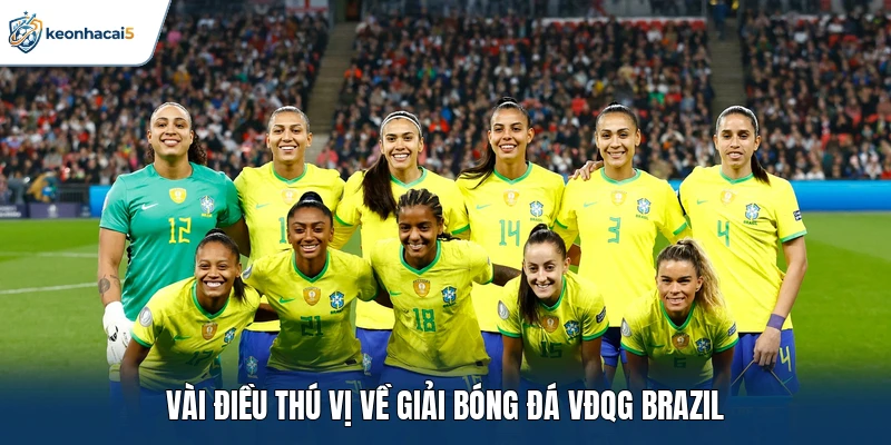 Vài điều thú vị về giải bóng đá VĐQG Brazil